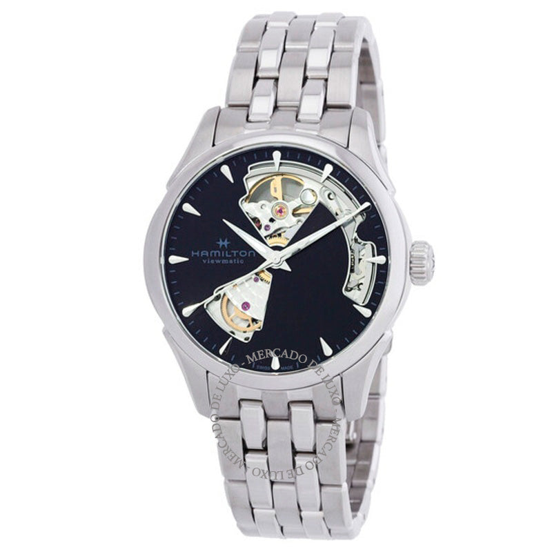 Relógio Jazzmaster Automático Mostrador Preto 36 mm - Mercado de Luxo - O Maior E-Commerce de Bens, Produtos e Serviços de Luxo do Brasil.