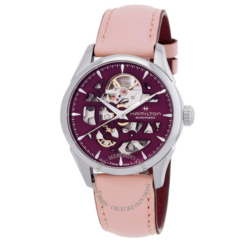 Relógio Jazzmaster Automático Mostrador Roxo 36 mm - Mercado de Luxo - O Maior E-Commerce de Bens, Produtos e Serviços de Luxo do Brasil.