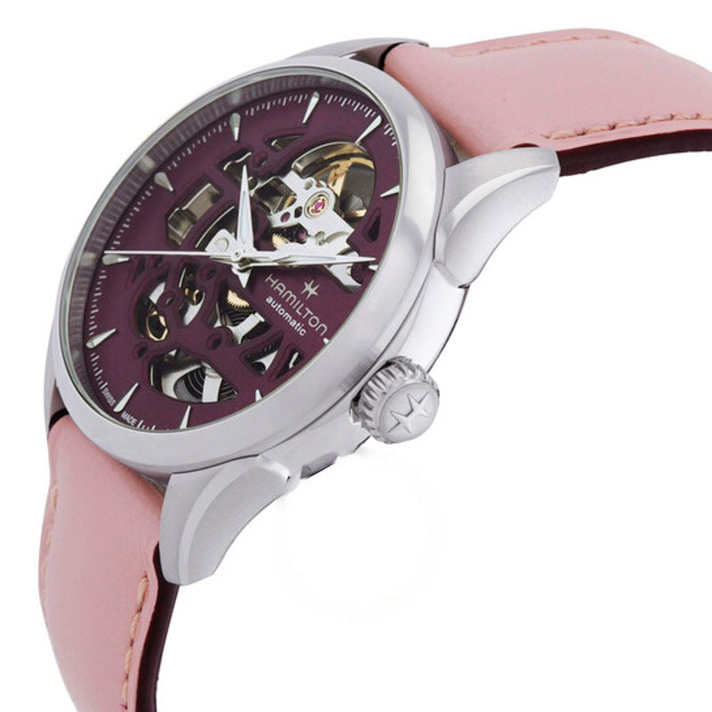 Relógio Jazzmaster Automático Mostrador Roxo 36 mm - Mercado de Luxo - O Maior E-Commerce de Bens, Produtos e Serviços de Luxo do Brasil.