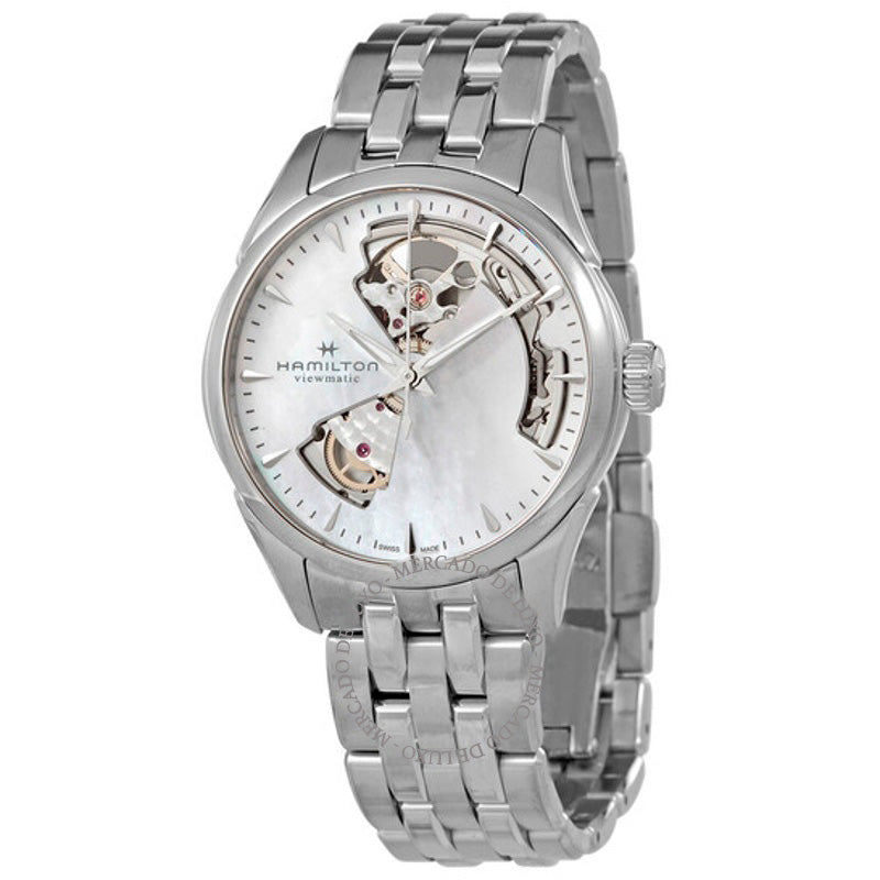 Relógio Automático Jazzmaster Open Heart Lady 36 mm - Mercado de Luxo - O Maior E-Commerce de Bens, Produtos e Serviços de Luxo do Brasil.