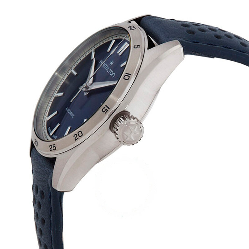 Relógio Jazzmaster Performer Automático Mostrador Azul 34 mm - Mercado de Luxo - O Maior E-Commerce de Bens, Produtos e Serviços de Luxo do Brasil.