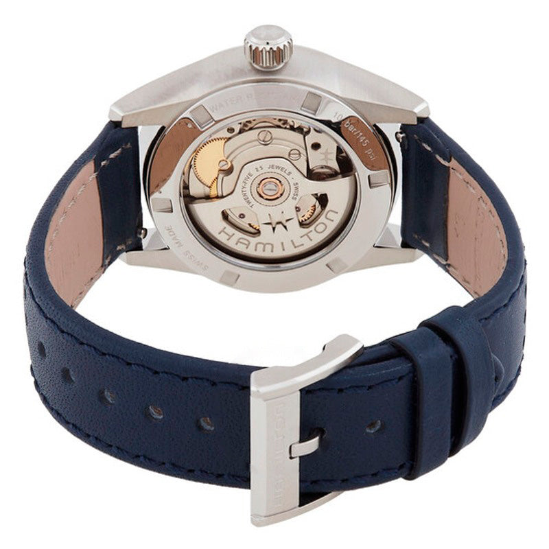 Relógio Jazzmaster Performer Automático Mostrador Azul 34 mm - Mercado de Luxo - O Maior E-Commerce de Bens, Produtos e Serviços de Luxo do Brasil.