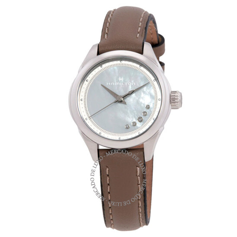 Relógio Mostrador de madrepérola de quartzo Jazzmaster 26 mm - Mercado de Luxo - O Maior E-Commerce de Bens, Produtos e Serviços de Luxo do Brasil.