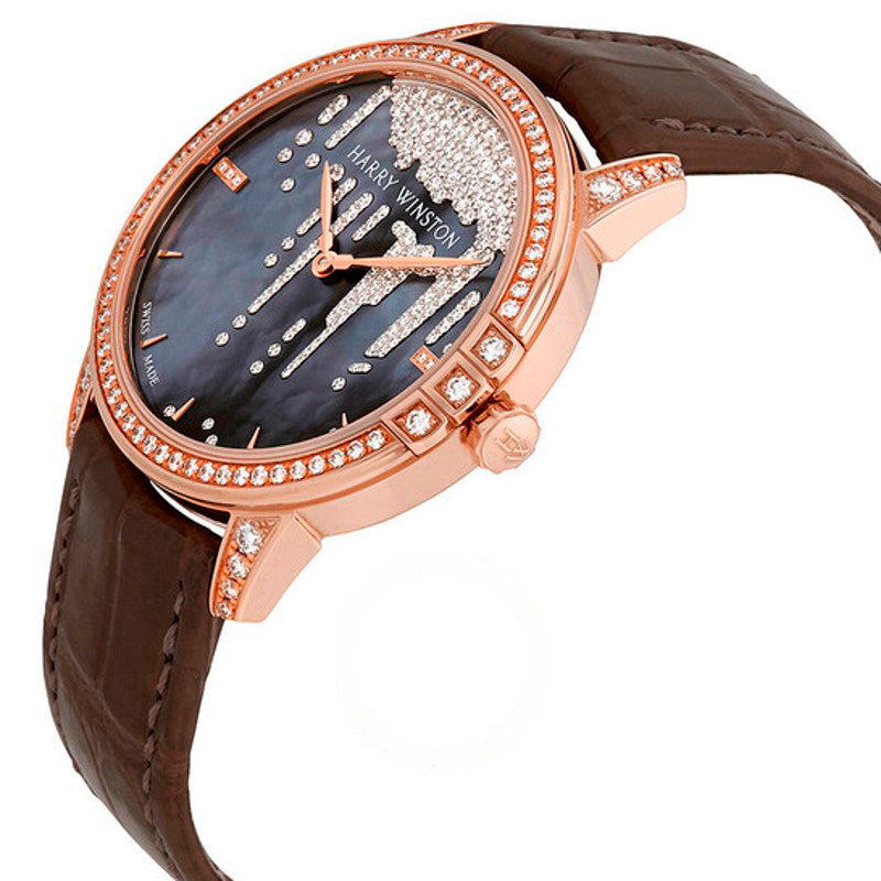 Relógio com mostrador de madrepérola taitiana meia-noite e diamantes 36 mm - Mercado de Luxo - O Maior E-Commerce de Bens, Produtos e Serviços de Luxo do Brasil.