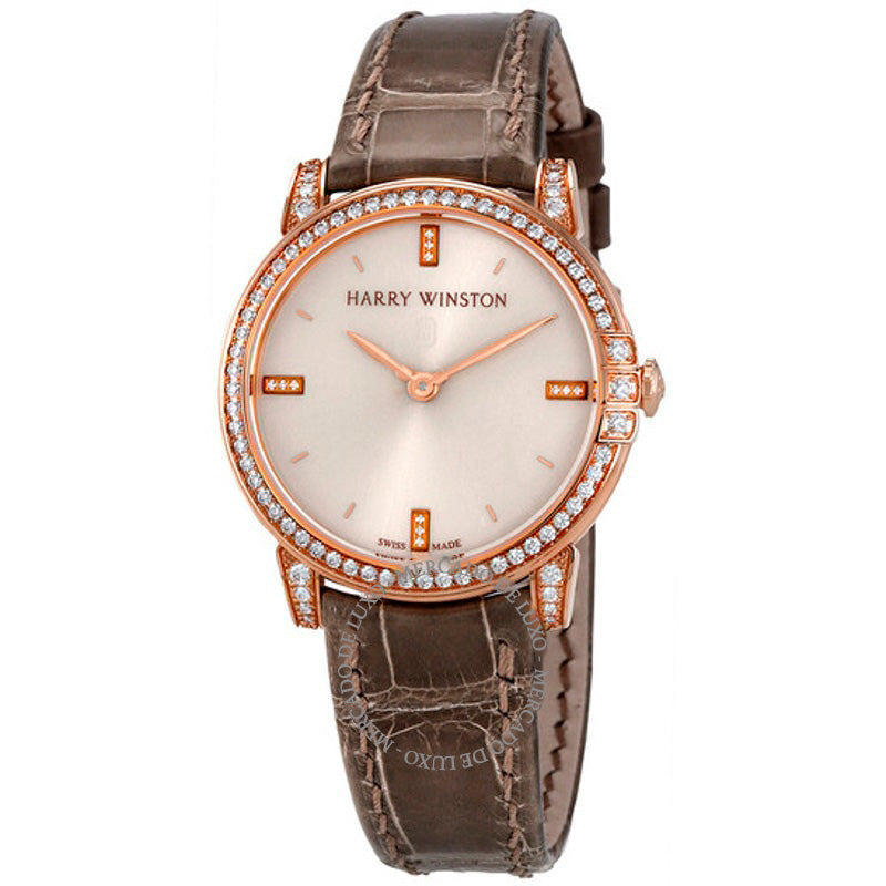 Relógio Midnight Champagne Sunray Dial Ouro Rosa 18k Diamante 32 mm - Mercado de Luxo - O Maior E-Commerce de Bens, Produtos e Serviços de Luxo do Brasil.