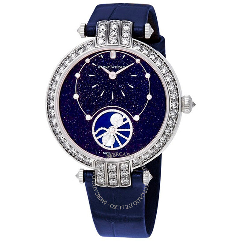 Relógio Premier Precious Blue Aventurina com Mostrador de Diamante 36 mm - Mercado de Luxo - O Maior E-Commerce de Bens, Produtos e Serviços de Luxo do Brasil.