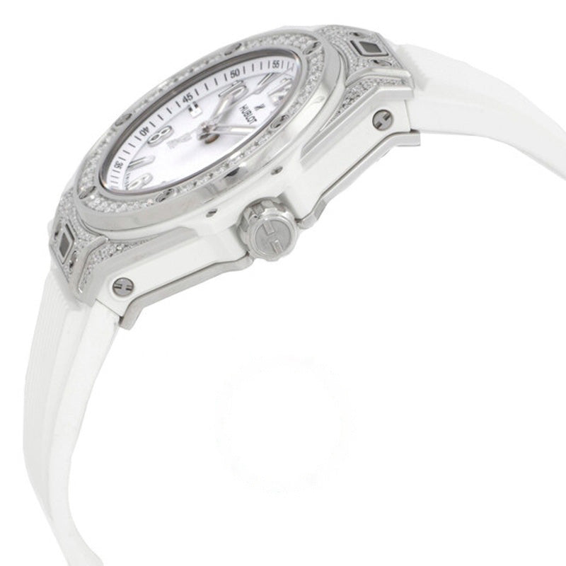 Relógio Big Bang Automático Diamante Mostrador Branco 33 mm - Mercado de Luxo - O Maior E-Commerce de Bens, Produtos e Serviços de Luxo do Brasil.