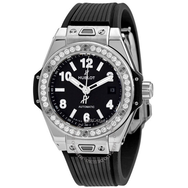 Relógio Big Bang Automático Diamante Mostrador Preto 33 mm - Mercado de Luxo - O Maior E-Commerce de Bens, Produtos e Serviços de Luxo do Brasil.