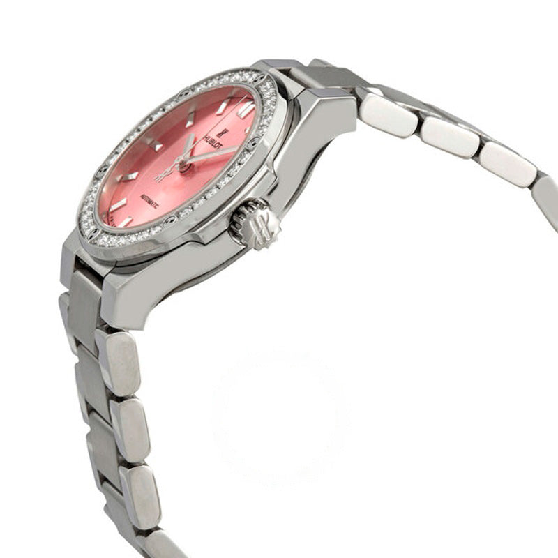 Relógio Fusão Clássica Automática Diamante Rosa Mostrador 33 mm - Mercado de Luxo - O Maior E-Commerce de Bens, Produtos e Serviços de Luxo do Brasil.