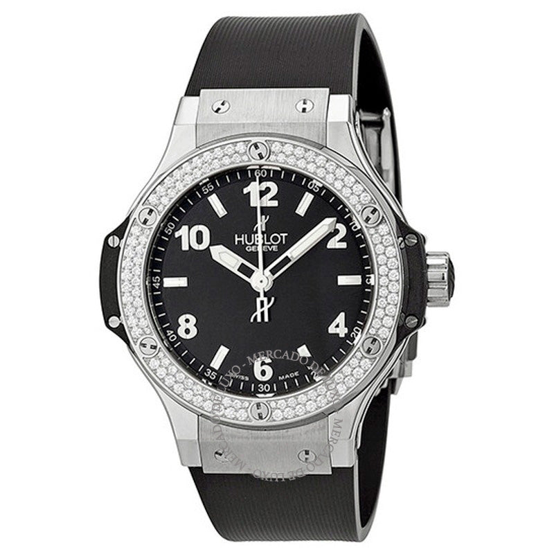 Relógio Big Bang Black Dial Diamond Black Rubber 38 mm - Mercado de Luxo - O Maior E-Commerce de Bens, Produtos e Serviços de Luxo do Brasil.