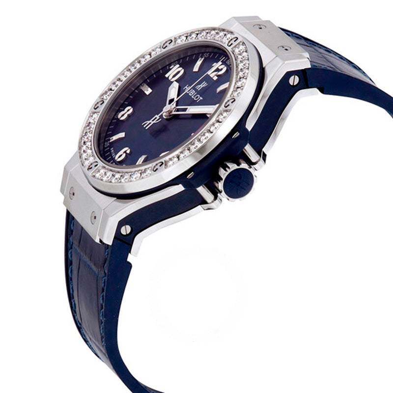 Relógio Big Bang Diamond Mostrador Azul 38 mm - Mercado de Luxo - O Maior E-Commerce de Bens, Produtos e Serviços de Luxo do Brasil.