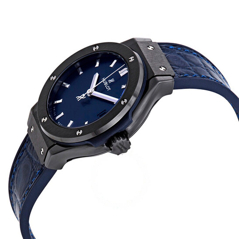 Relógio Mostrador azul clássico Fusion  - Mercado de Luxo - O Maior E-Commerce de Bens, Produtos e Serviços de Luxo do Brasil.