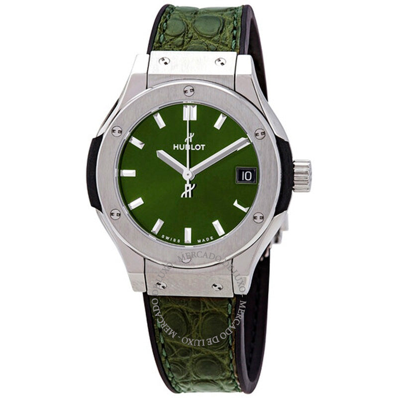 Relógio Mostrador verde de quartzo Classic Fusion 33 mm - Mercado de Luxo - O Maior E-Commerce de Bens, Produtos e Serviços de Luxo do Brasil.