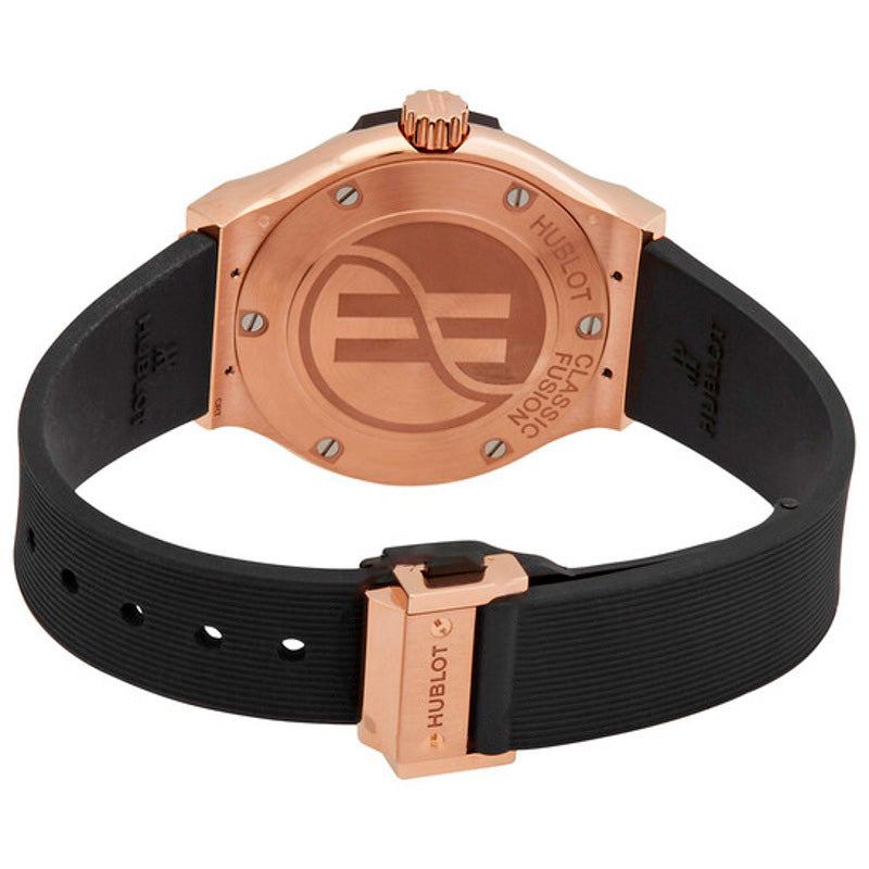 Relógio Classic Fusion com mostrador preto fosco e ouro rosa 18 quilates 33 mm - Mercado de Luxo - O Maior E-Commerce de Bens, Produtos e Serviços de Luxo do Brasil.