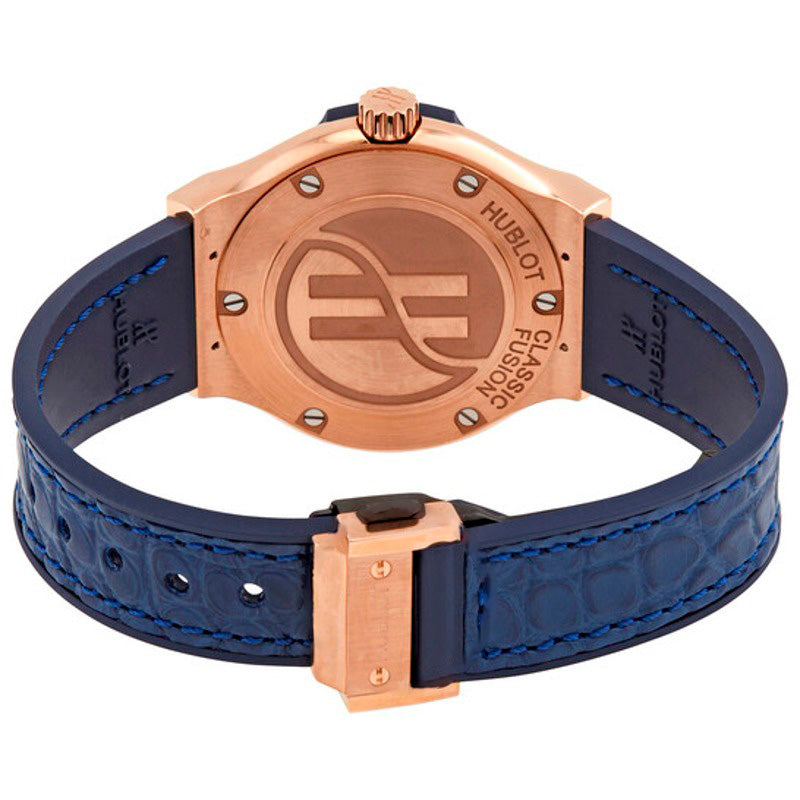 Relógio Classic Fusion Mostrador Azul Ouro Rosa 18k 33 mm - Mercado de Luxo - O Maior E-Commerce de Bens, Produtos e Serviços de Luxo do Brasil.