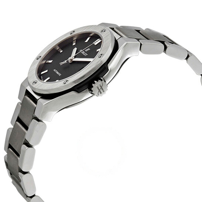 Relógio Classic Fusion Mostrador Preto Fosco Automático Titânio 33 mm - Mercado de Luxo - O Maior E-Commerce de Bens, Produtos e Serviços de Luxo do Brasil.