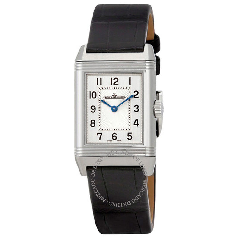 Relógio Reverso Classic de Couro com Mostrador Prateado Ladies  - Mercado de Luxo - O Maior E-Commerce de Bens, Produtos e Serviços de Luxo do Brasil.