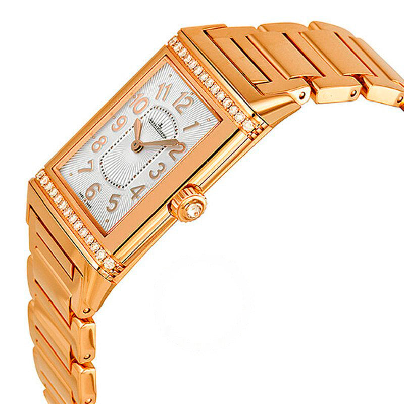 Relógio Grande Reverso Mostrador prateado Ouro rosa 18k 24 mm - Mercado de Luxo - O Maior E-Commerce de Bens, Produtos e Serviços de Luxo do Brasil.