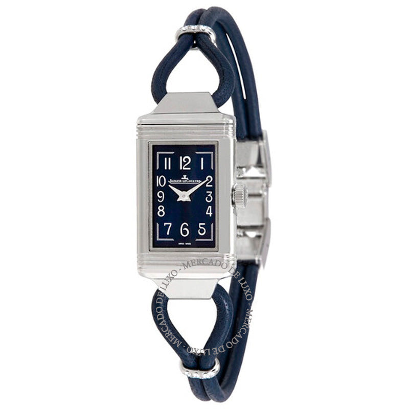 Relógio Reverso One Cordonnet Mostrador Azul 16 mm - Mercado de Luxo - O Maior E-Commerce de Bens, Produtos e Serviços de Luxo do Brasil.