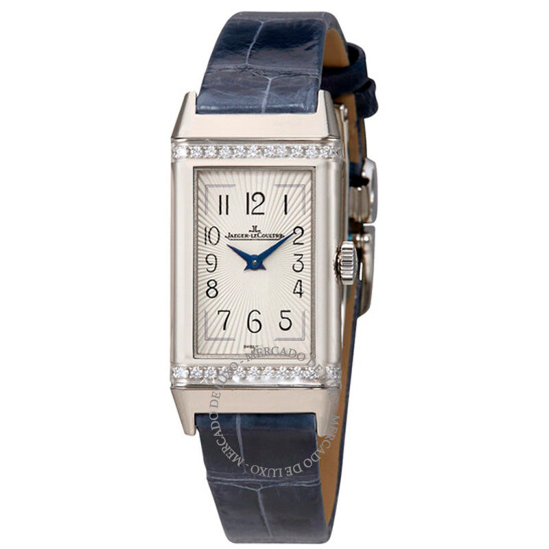 Relógio Reverso Silver Dial com Diamantes 20 mm - Mercado de Luxo - O Maior E-Commerce de Bens, Produtos e Serviços de Luxo do Brasil.
