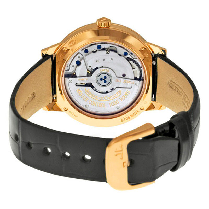 Relógio Rendez-Vous mostrador prateado ouro rosa 18kt diamante couro preto 34 mm - Mercado de Luxo - O Maior E-Commerce de Bens, Produtos e Serviços de Luxo do Brasil.