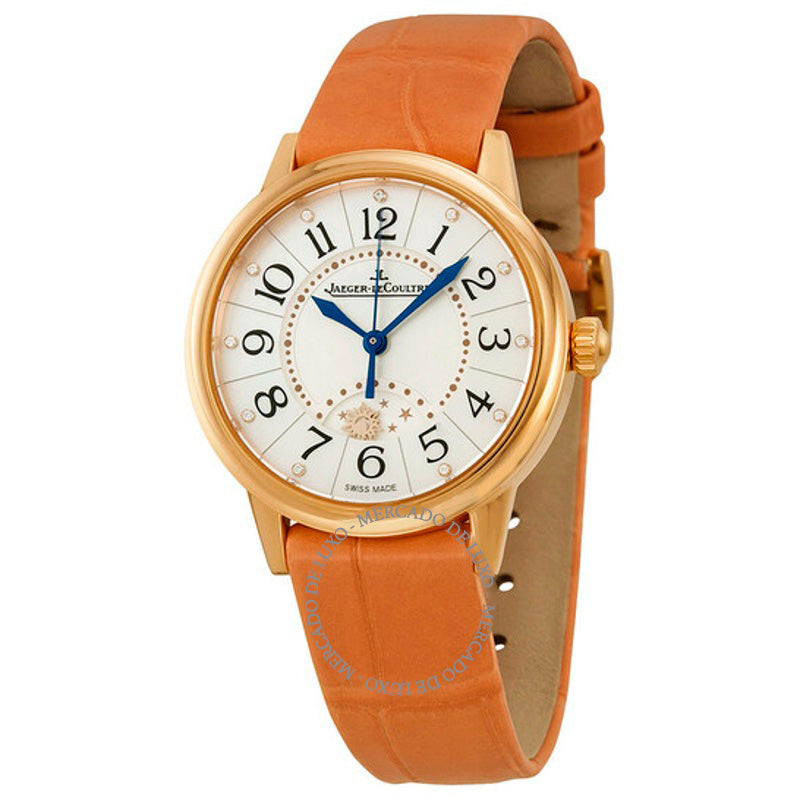 Relógio Rendez-vous Night & Day Mostrador Madrepérola Couro Dourado Q 29 mm - Mercado de Luxo - O Maior E-Commerce de Bens, Produtos e Serviços de Luxo do Brasil.