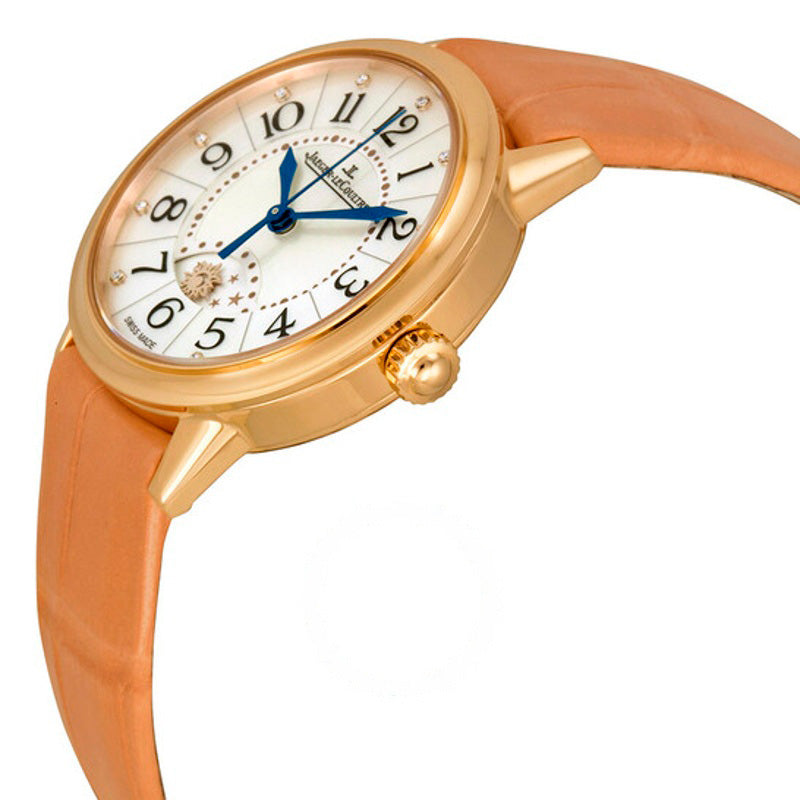 Relógio Rendez-vous Night & Day Mostrador Madrepérola Couro Dourado Q 29 mm - Mercado de Luxo - O Maior E-Commerce de Bens, Produtos e Serviços de Luxo do Brasil.