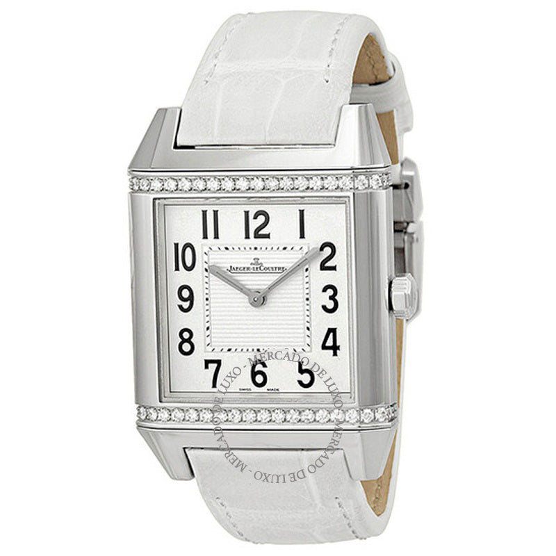 Relógio Mostrador branco em couro branco 31 mm - Mercado de Luxo - O Maior E-Commerce de Bens, Produtos e Serviços de Luxo do Brasil.