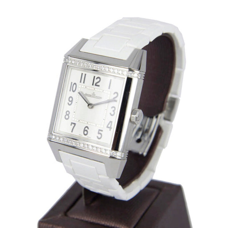 Relógio Reverso Squadra Classique Mostrador Branco Borracha Diamante  - Mercado de Luxo - O Maior E-Commerce de Bens, Produtos e Serviços de Luxo do Brasil.