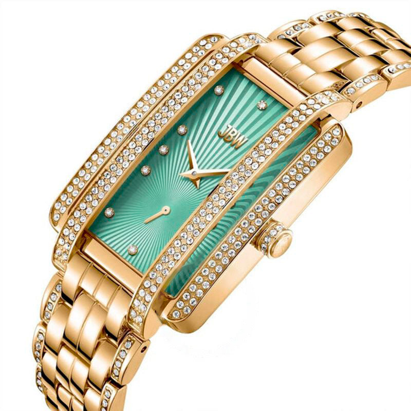 Relógio Coleção Mink Quartzo Diamante Mostrador Verde 28 mm - Mercado de Luxo - O Maior E-Commerce de Bens, Produtos e Serviços de Luxo do Brasil.