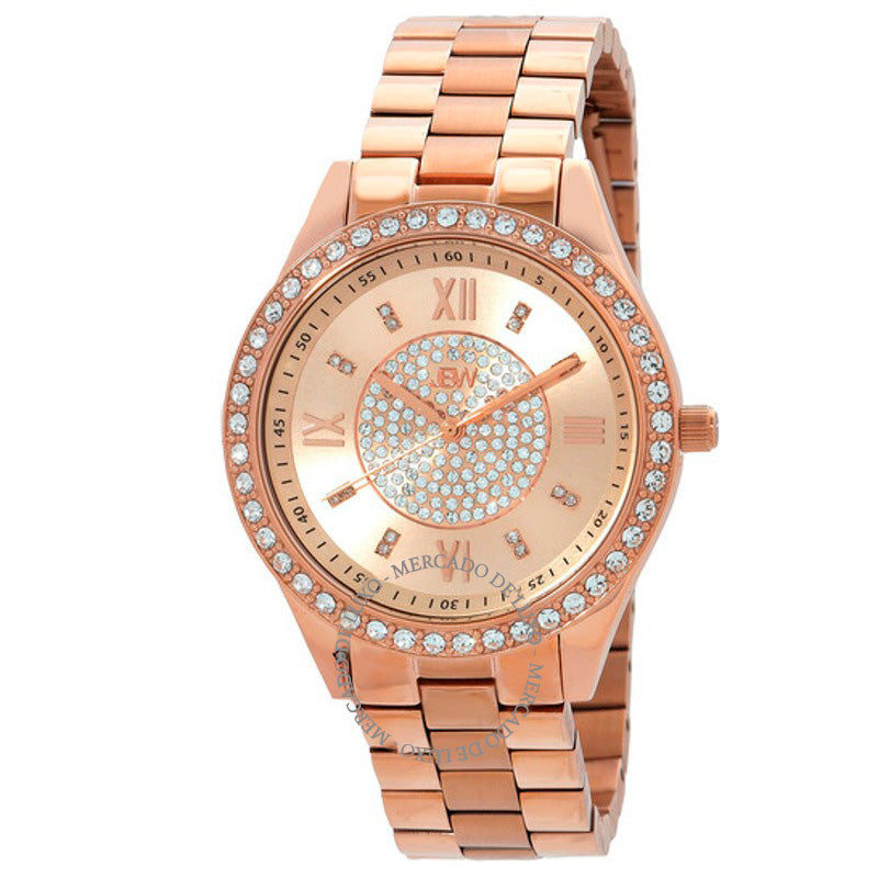 Relógio Conjunto de joias Mondrian com mostrador em tom ouro rosa 37 mm - Mercado de Luxo - O Maior E-Commerce de Bens, Produtos e Serviços de Luxo do Brasil.