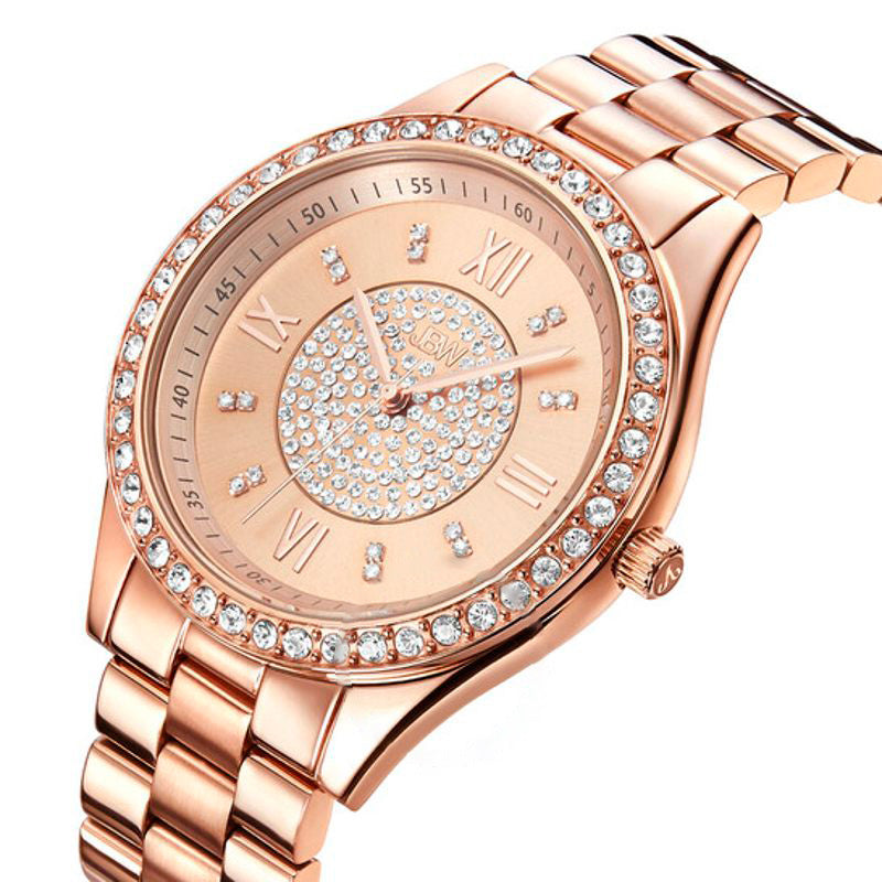 Relógio Mondrian Quartzo Diamante Cristal Rosa Mostrador 37 mm - Mercado de Luxo - O Maior E-Commerce de Bens, Produtos e Serviços de Luxo do Brasil.