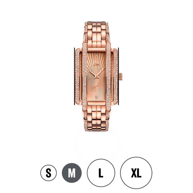 Relógio Mostrador Mink Rose banhado a ouro rosa 18k 28 mm - Mercado de Luxo - O Maior E-Commerce de Bens, Produtos e Serviços de Luxo do Brasil.