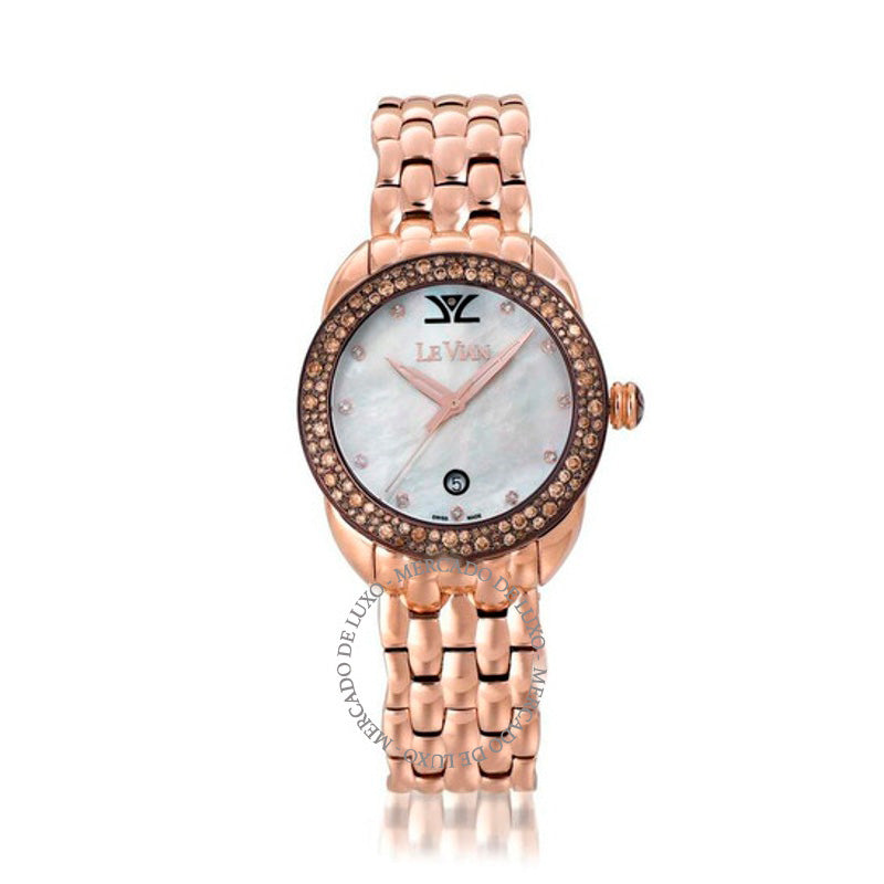 Relógio Le Vian Time Quartzo Diamante 38 mm - Mercado de Luxo - O Maior E-Commerce de Bens, Produtos e Serviços de Luxo do Brasil.