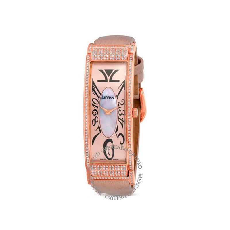 Relógio Le Vian Time Quartzo Diamante Mostrador Rosa  - Mercado de Luxo - O Maior E-Commerce de Bens, Produtos e Serviços de Luxo do Brasil.