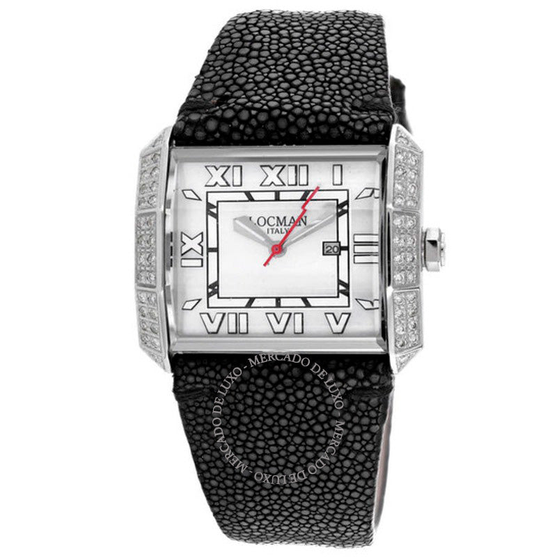 Relógio Mostrador clássico de quartzo prateado 232MOPWHDC/BK STG 37 mm - Mercado de Luxo - O Maior E-Commerce de Bens, Produtos e Serviços de Luxo do Brasil.