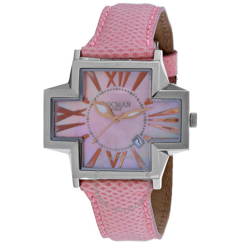 Relógio grande Karung rosa com pulseira de cobra Italy Plus  - Mercado de Luxo - O Maior E-Commerce de Bens, Produtos e Serviços de Luxo do Brasil.