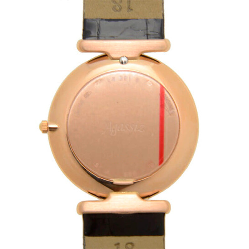 Relógio Mostrador branco de quartzo Agassiz 33 mm - Mercado de Luxo - O Maior E-Commerce de Bens, Produtos e Serviços de Luxo do Brasil.