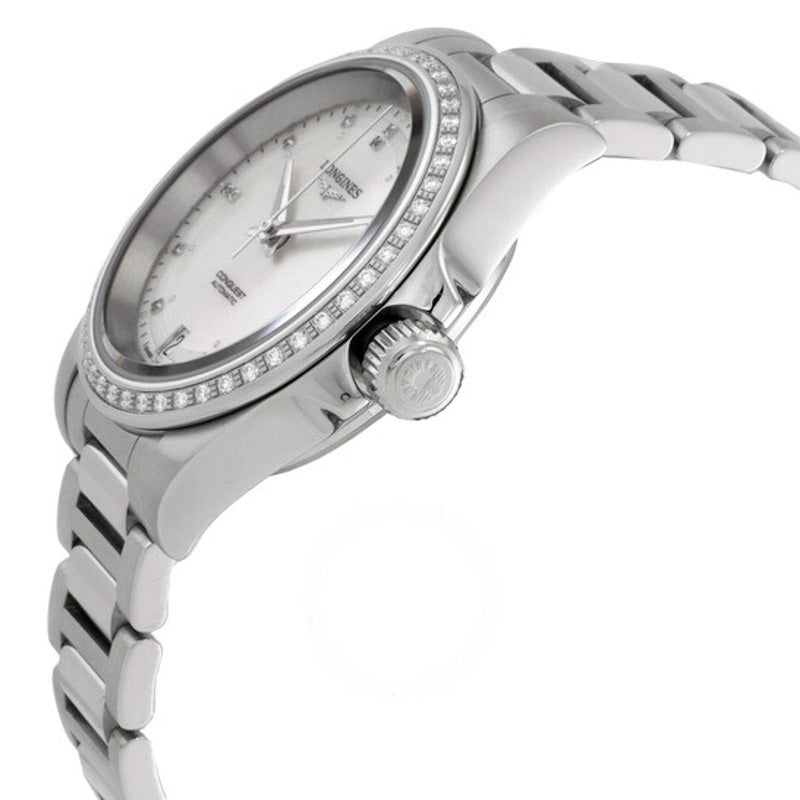 Relógio Conquest Automatic Diamond White Madrepérola Mostrador 34 mm - Mercado de Luxo - O Maior E-Commerce de Bens, Produtos e Serviços de Luxo do Brasil.