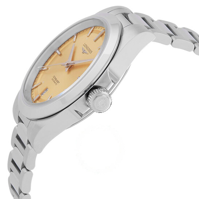 Relógio Conquest Automatic Champagne Dial 38 mm - Mercado de Luxo - O Maior E-Commerce de Bens, Produtos e Serviços de Luxo do Brasil.