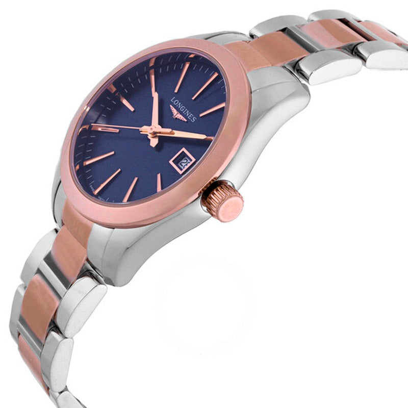 Relógio Conquest Classic Quartz Mostrador Azul 29 mm - Mercado de Luxo - O Maior E-Commerce de Bens, Produtos e Serviços de Luxo do Brasil.