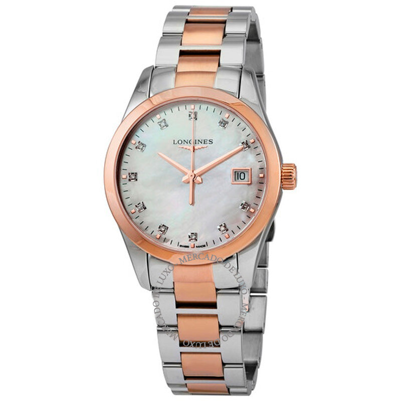 Relógio Conquest Classic Quartzo Diamante  - Mercado de Luxo - O Maior E-Commerce de Bens, Produtos e Serviços de Luxo do Brasil.