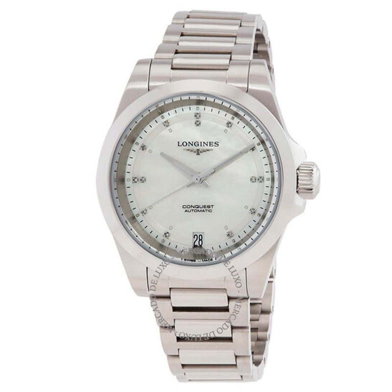 Relógio Conquest Automático Diamante  - Mercado de Luxo - O Maior E-Commerce de Bens, Produtos e Serviços de Luxo do Brasil.