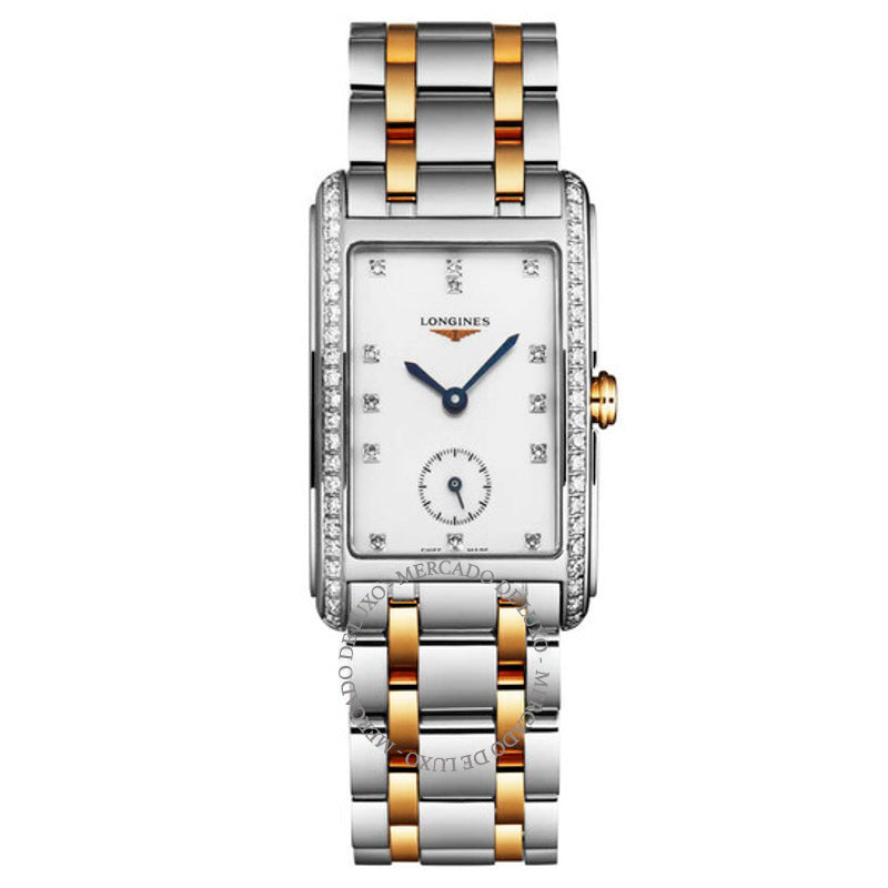Relógio Dolcevita Quartzo Diamante Mostrador Branco Madrepérola 37 mm - Mercado de Luxo - O Maior E-Commerce de Bens, Produtos e Serviços de Luxo do Brasil.
