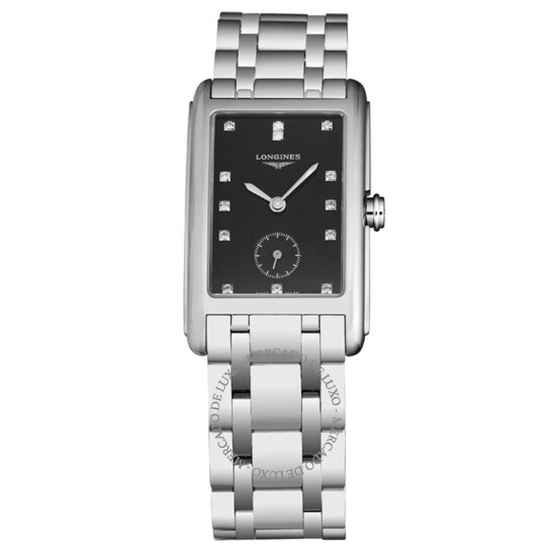 Relógio Dolcevita Quartzo Diamante Mostrador Preto 37 mm - Mercado de Luxo - O Maior E-Commerce de Bens, Produtos e Serviços de Luxo do Brasil.