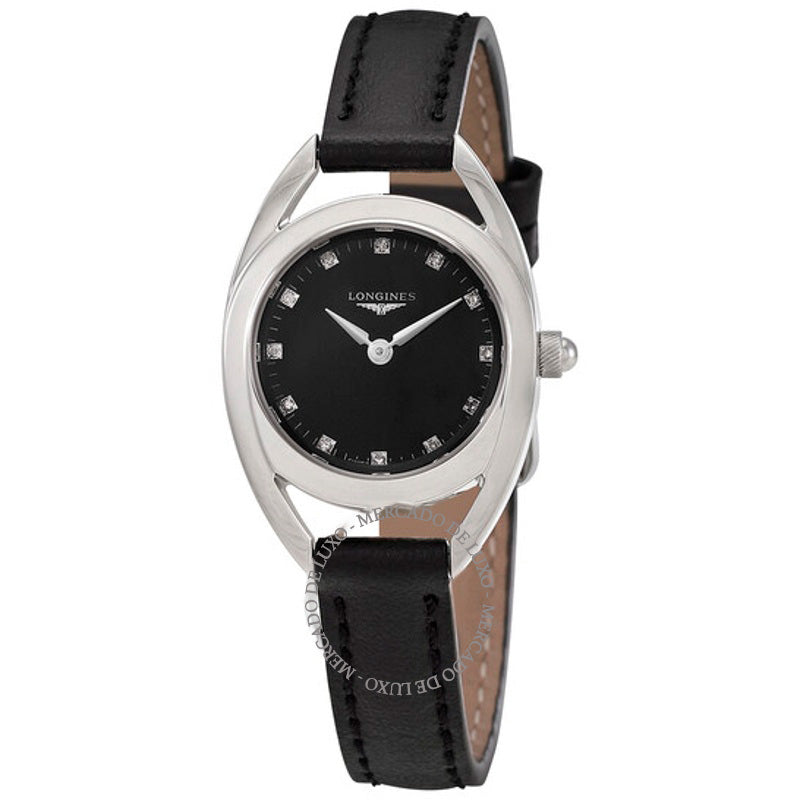 Relógio Equestrian Quartz Diamond Mostrador Preto 23 mm - Mercado de Luxo - O Maior E-Commerce de Bens, Produtos e Serviços de Luxo do Brasil.