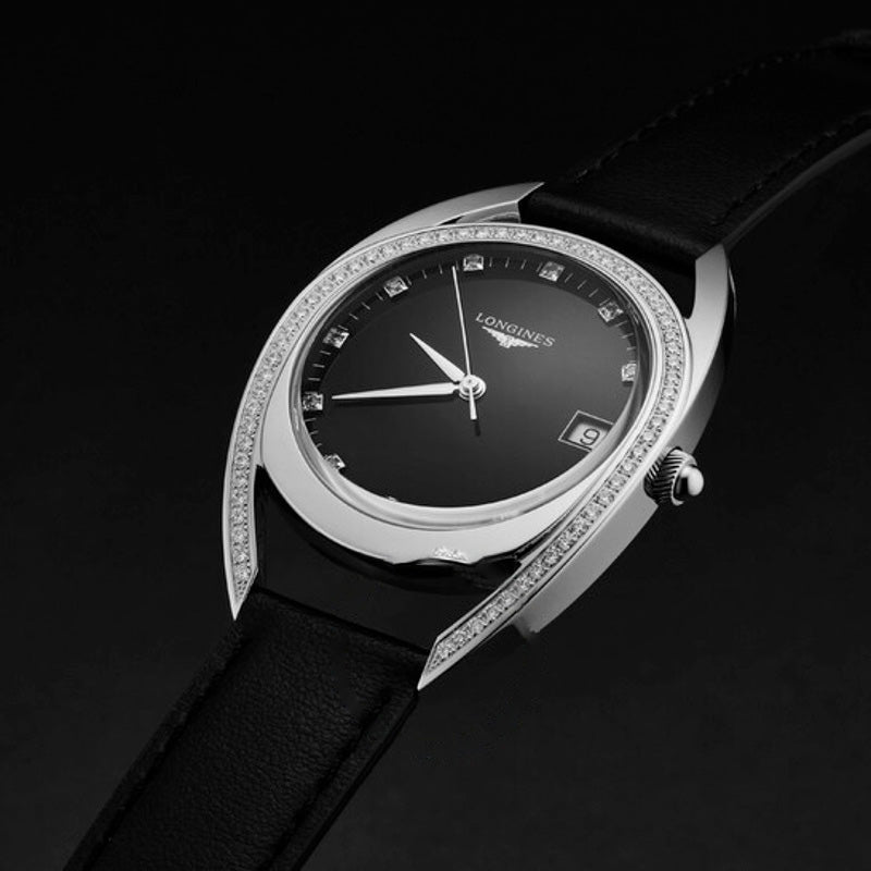 Relógio Equestrian Quartz Diamond Mostrador Preto 34 mm - Mercado de Luxo - O Maior E-Commerce de Bens, Produtos e Serviços de Luxo do Brasil.