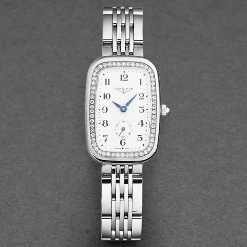 Relógio Mostrador branco de diamante de quartzo equestre 24 mm - Mercado de Luxo - O Maior E-Commerce de Bens, Produtos e Serviços de Luxo do Brasil.