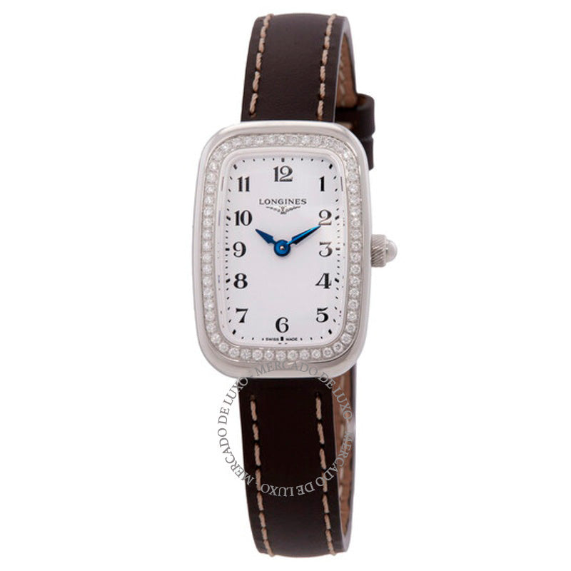 Relógio Mostrador branco de diamante de quartzo equestre 19 mm - Mercado de Luxo - O Maior E-Commerce de Bens, Produtos e Serviços de Luxo do Brasil.