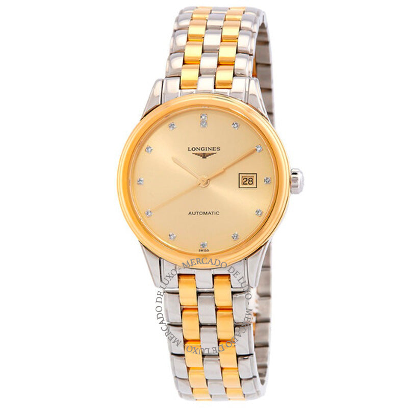 Relógio Flagship Automático Diamante Mostrador Dourado 30 mm - Mercado de Luxo - O Maior E-Commerce de Bens, Produtos e Serviços de Luxo do Brasil.